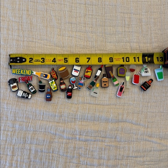 Colorful Drink-Themed Shoe Charms - Picture 2 of 2